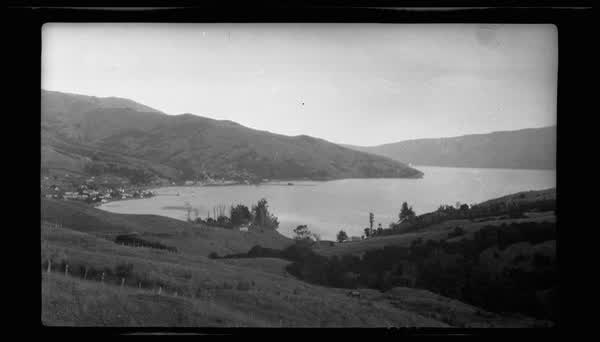 Akaroa from road, 1927