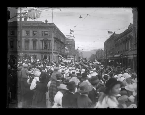 1919 Peace Celebrations, Manchester Street, 1919