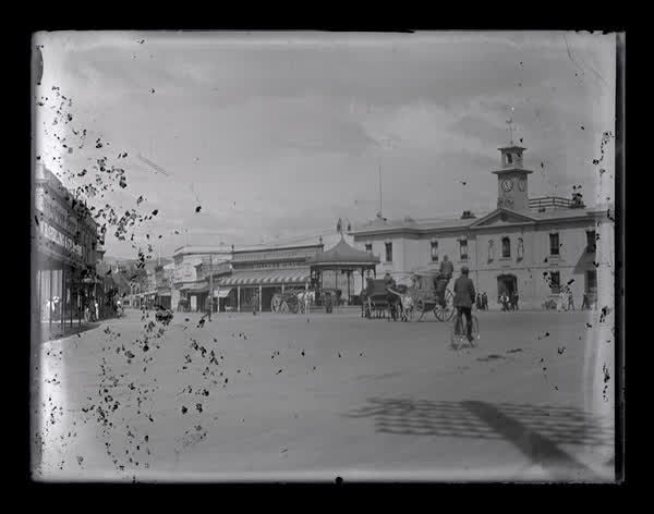 Market Square, Blenheim, 1919