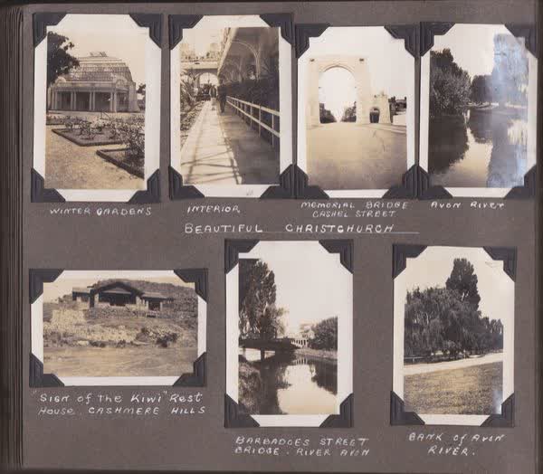 Beautiful Christchurch, album of Mavis Suckling 1927-1929, 1928
