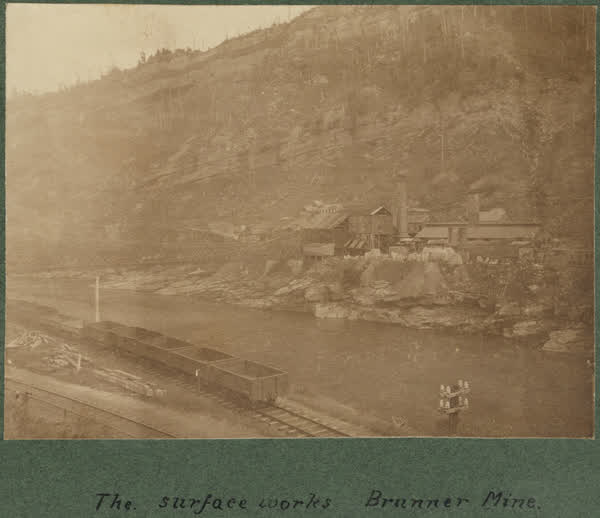The surface works. Brunner Mine, 1900
