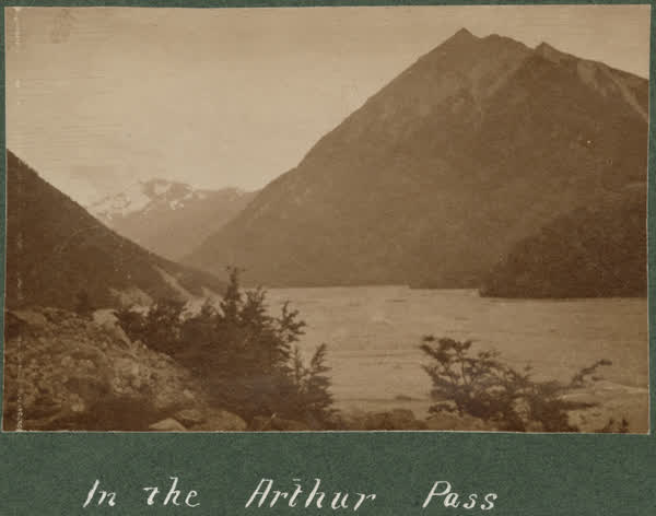 In the Arthur's Pass, 1900