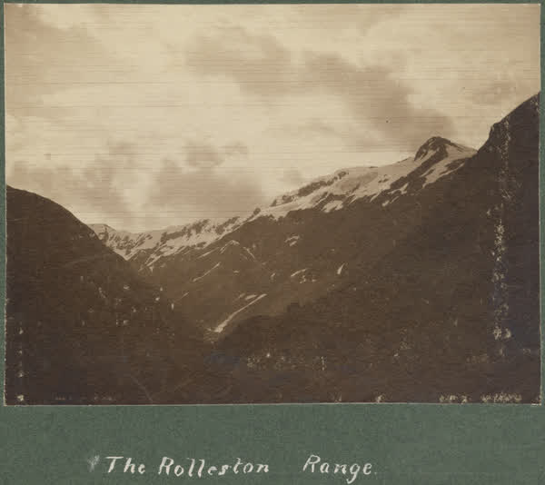 Rolleston Range, 1900