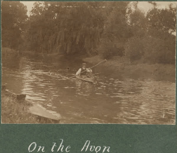 On the Avon, 1900