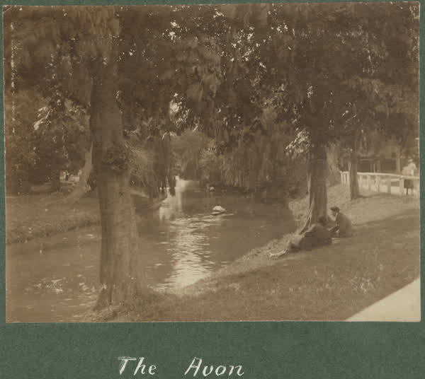 The Avon. Christchurch, 1900