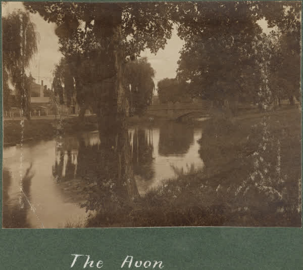 The Avon. Christchurch, 1900