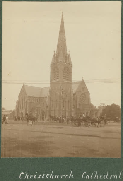Christchurch Cathedral, 1900