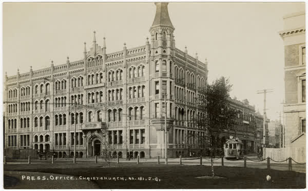 Press. OfficeNo. 181. J.G, 1910
