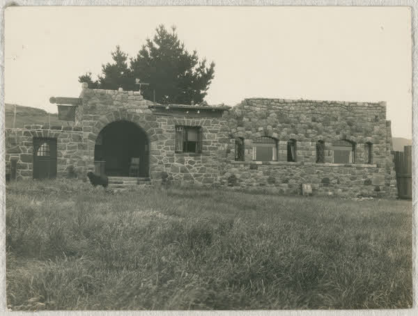 Sign of the Takahe construction, 1922