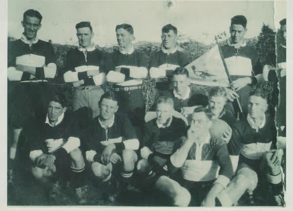Magpies rugby league team portrait, 1930