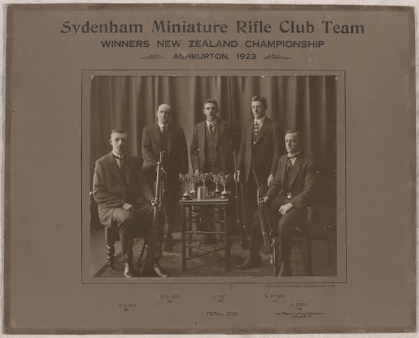 Sydenham Miniature Rifle Club Team, 1923