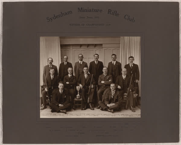 Sydenham Miniature Rifle Club Senior Team, 1924
