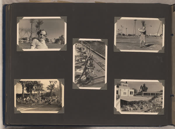 Relaxing activities, 1940