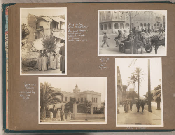 Buildings in Tripoli, 1943