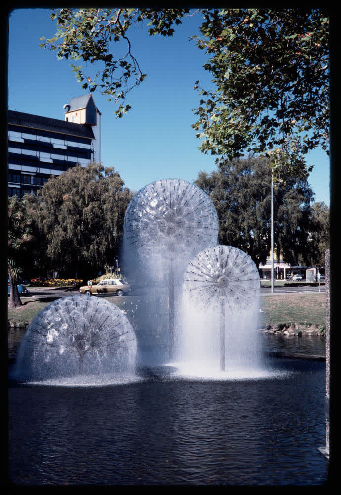 Ferrier Fountain, Christchurch, 1983, 1980