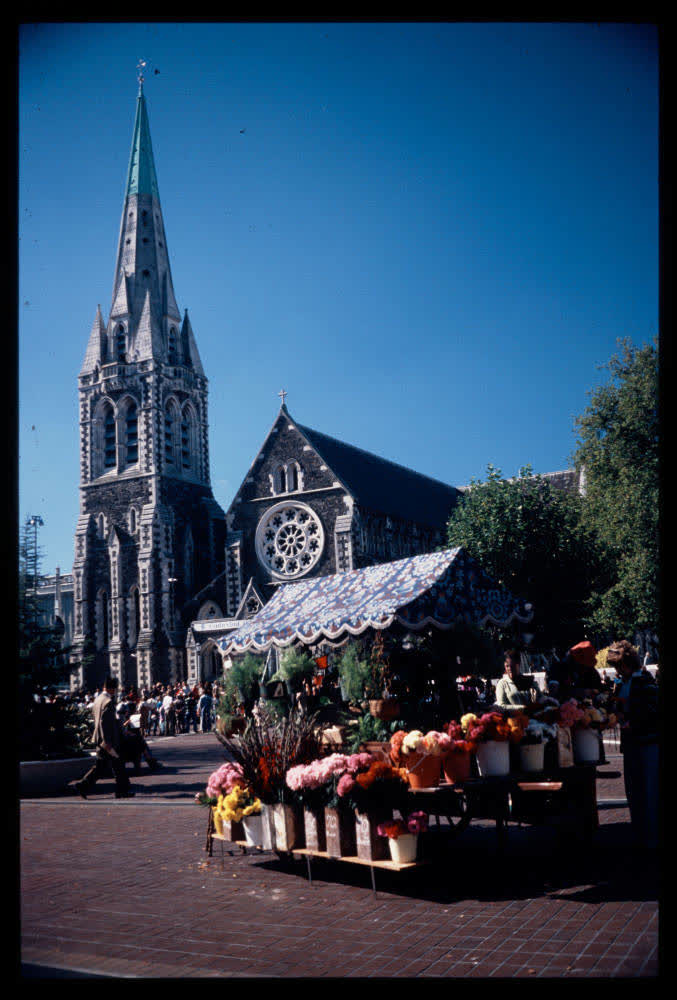 Christchurch Cathedral, Cathedral Square, 1980