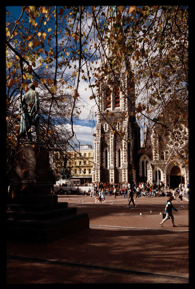 Christchurch Cathedral, Cathedral Square, 1970