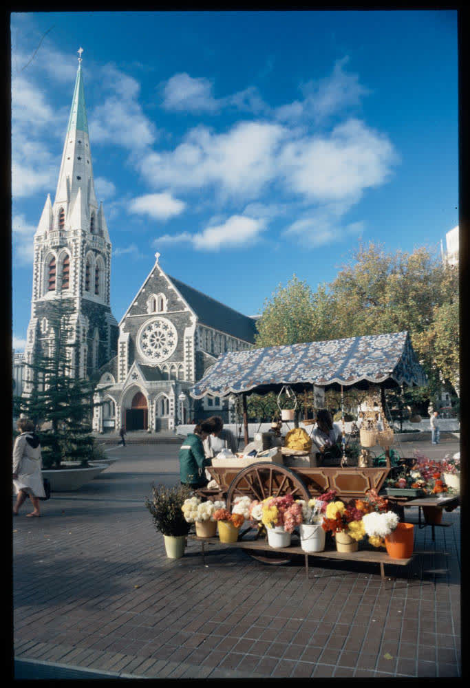 Christchurch Cathedral, Cathedral Square, 1980
