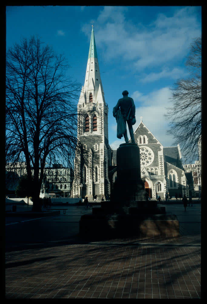 Christchurch Cathedral, Cathedral Square, 1970