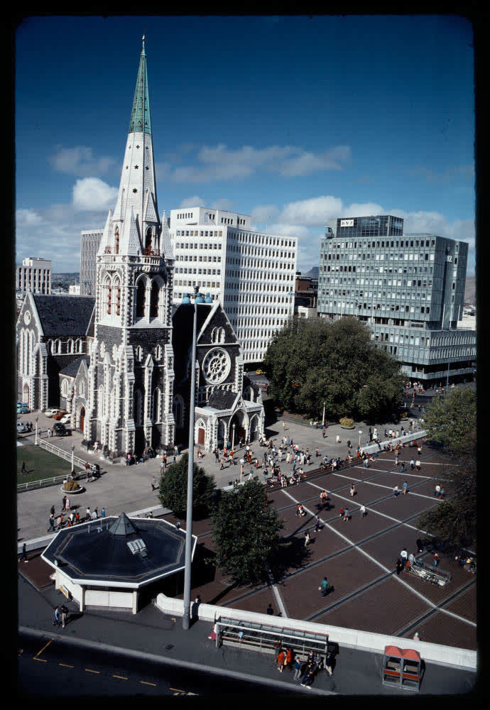 Christchurch Cathedral, Cathedral Square, 1983, 1980