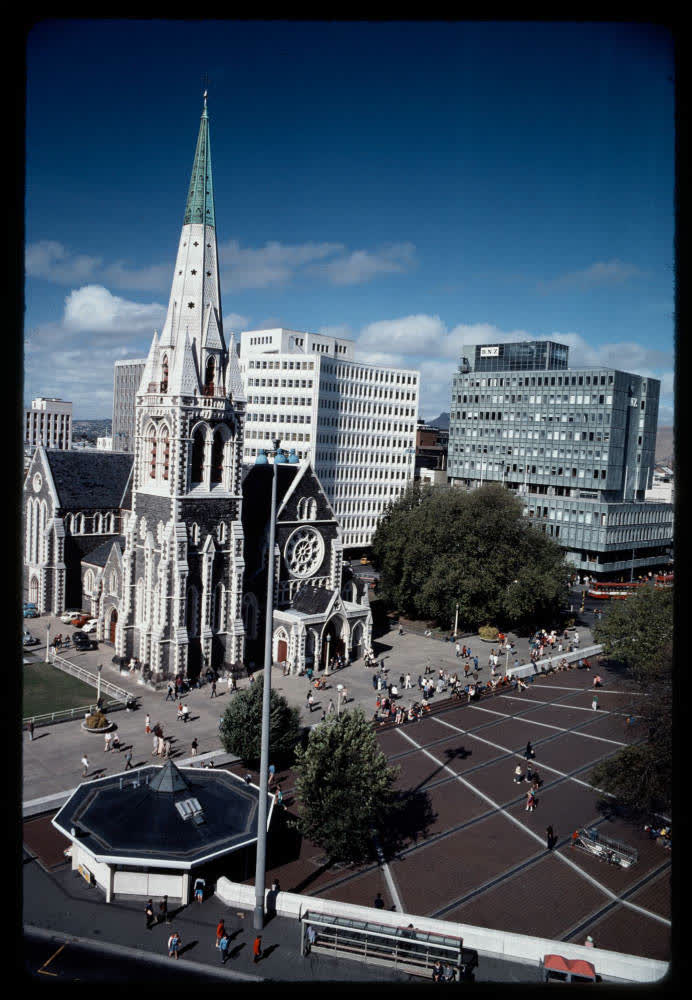 Christchurch Cathedral, Cathedral Square, 1983, 1980