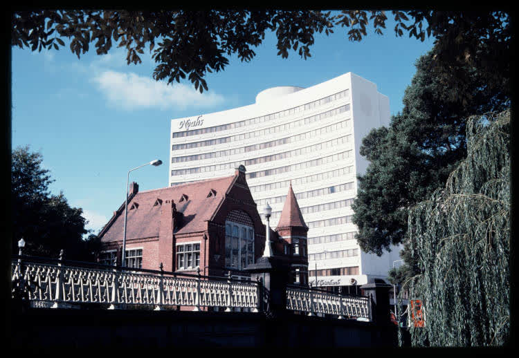 Municipal Chambers building, Christchurch, 1984, 1980