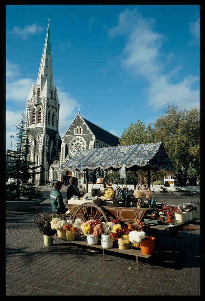 Christchurch Cathedral, Cathedral Square, 1980