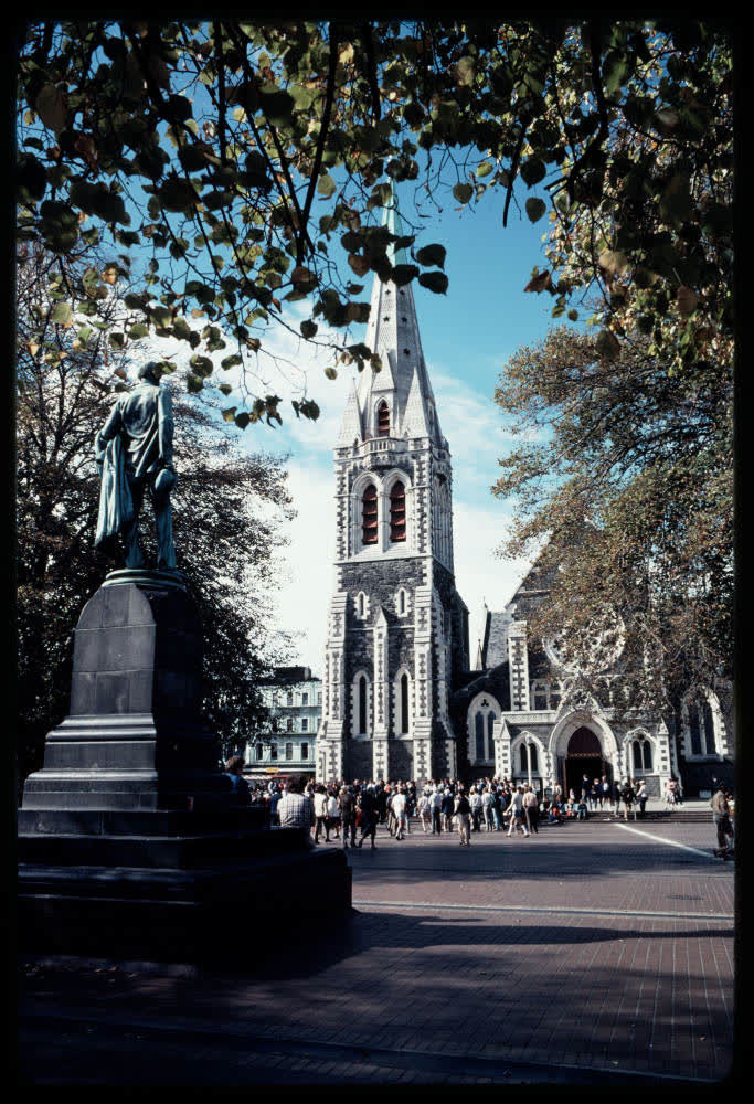 Christchurch Cathedral, Cathedral Square, 1984, 1980