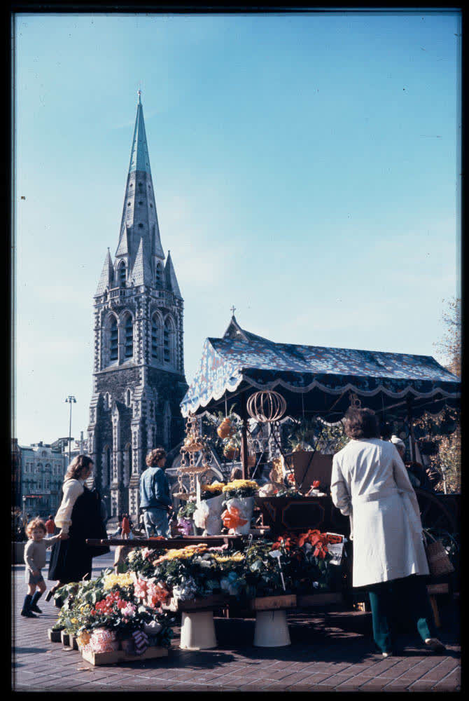 Christchurch Cathedral, Cathedral Square, 1980