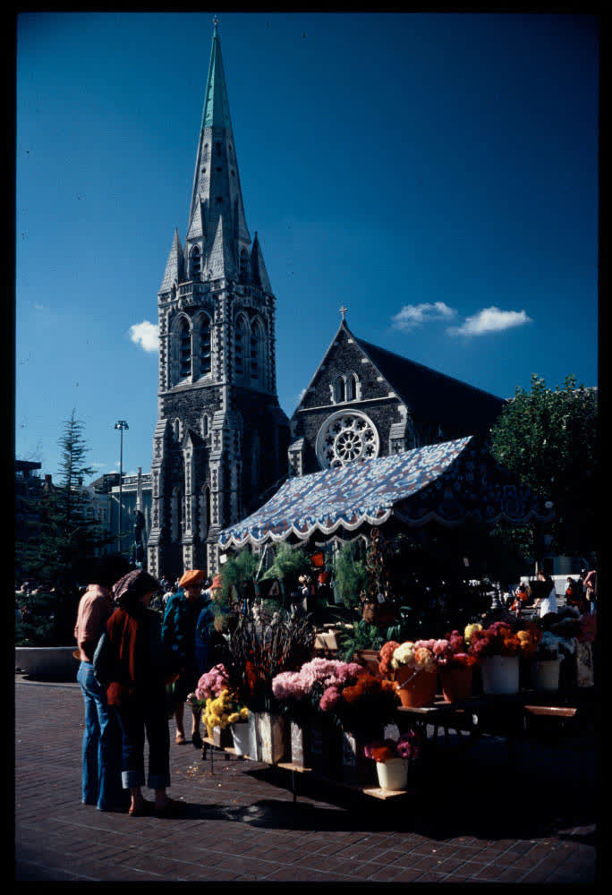 Christchurch Cathedral, Cathedral Square, 1980