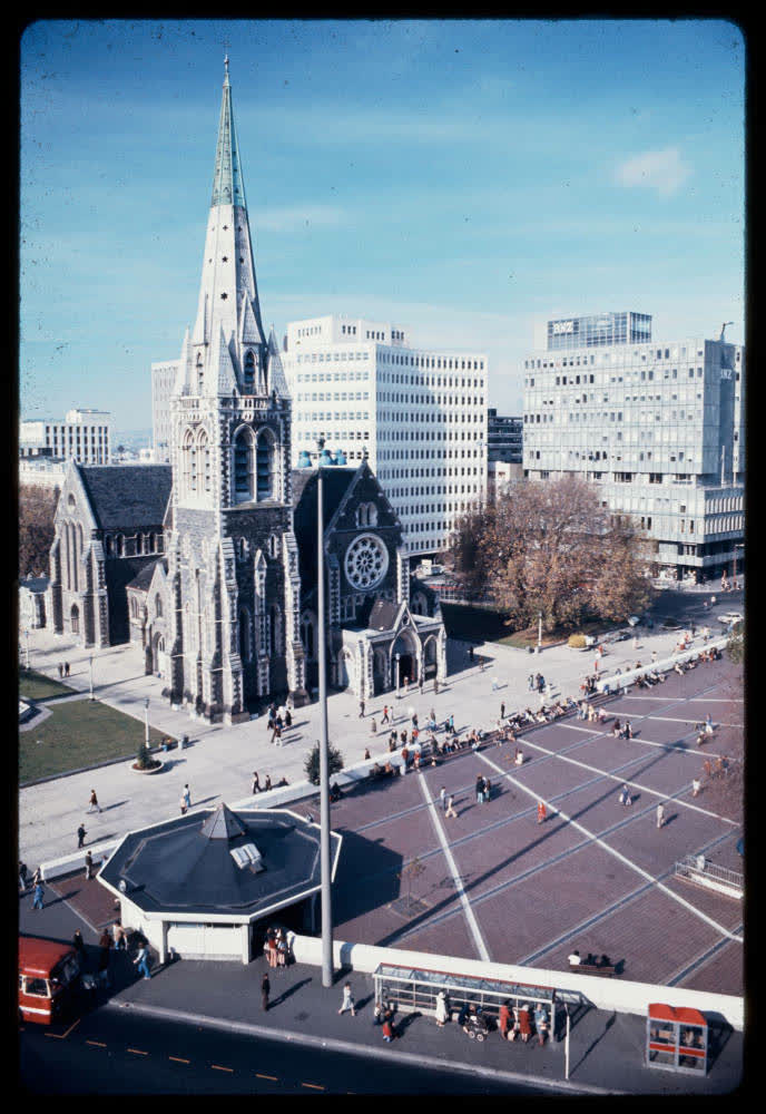Christchurch Cathedral, Cathedral Square, 1978, 1970