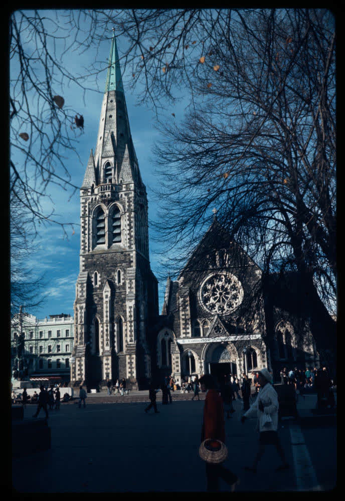 Christchurch Cathedral, Cathedral Square, 1977, 1970