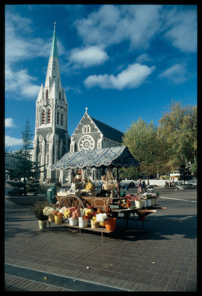 Christchurch Cathedral, Cathedral Square, 1980