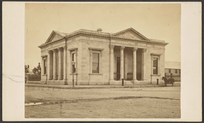 Bank of New Zealand, Christchurch, 1869