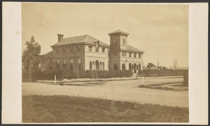 Gentleman's Club, Christchurch, 1869