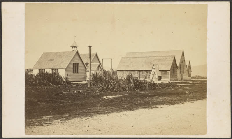 St Luke's Anglican Church, Christchurch, 1869