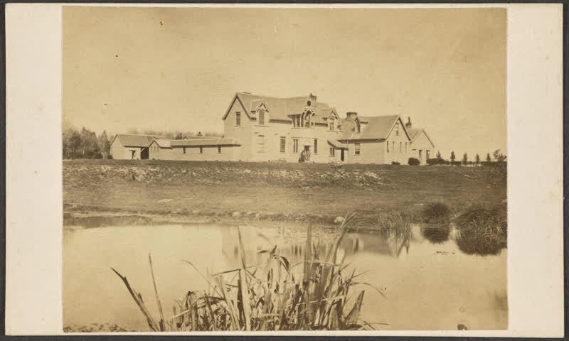 Hospital, Christchurch, 1869