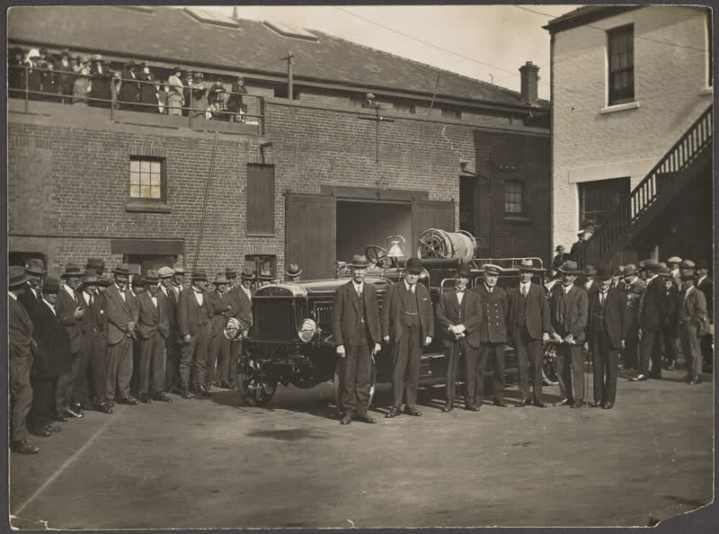 Dunedin Fire Brigade, 1925