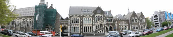 Arts Centre western façade, 2004