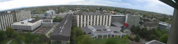North Ilam campus from James Hight Library, 2004
