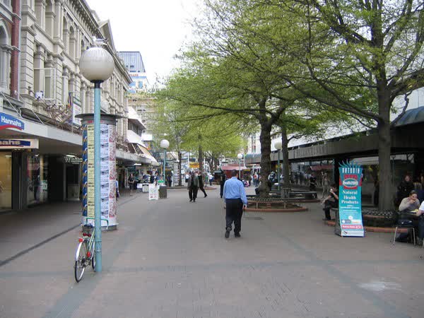 City Mall, near Colombo Street and Ballantynes, 2004