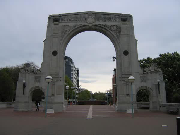 Bridge of Remembrance, looking west, 2004