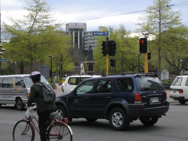 Victoria Square and Crowne Plaza Hotel, 2004