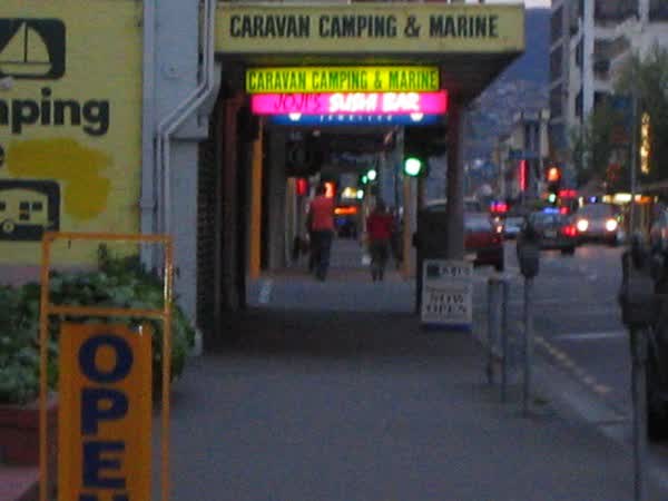 Manchester Street at twilight, 2004