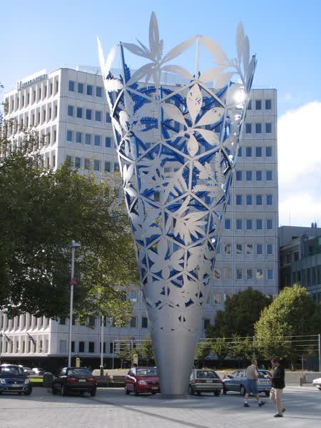 Chalice in Cathedral Square, 2005