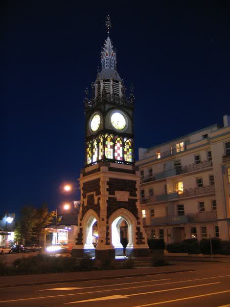 Victoria Clock Tower at night, 2005