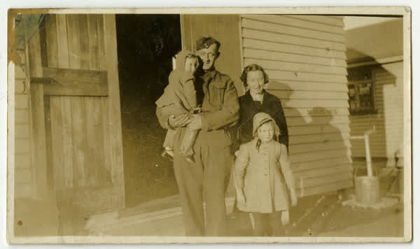 Family at Burnham, 1941