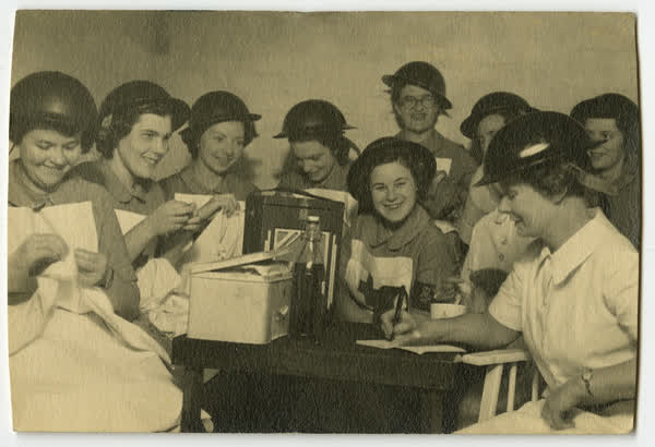 Staff of ambulance train 301, 1944