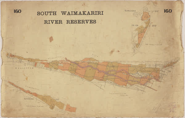 South Waimakariri River reserves, 1910