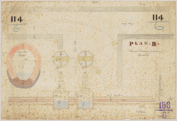 Proposed drainage for city of Christchurch, 1871